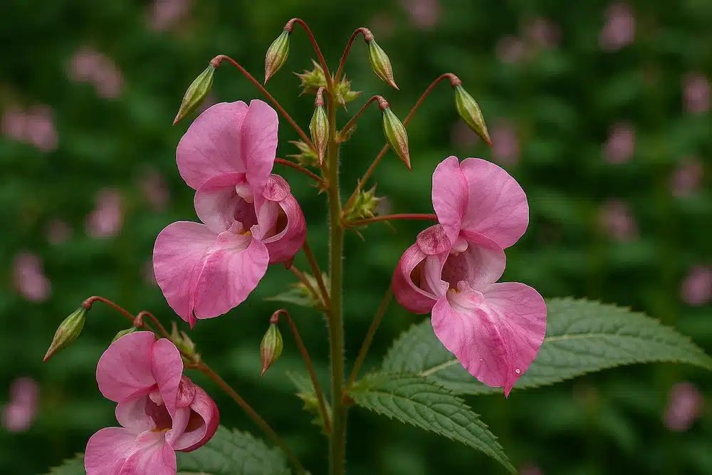 Himalayan balsam flower